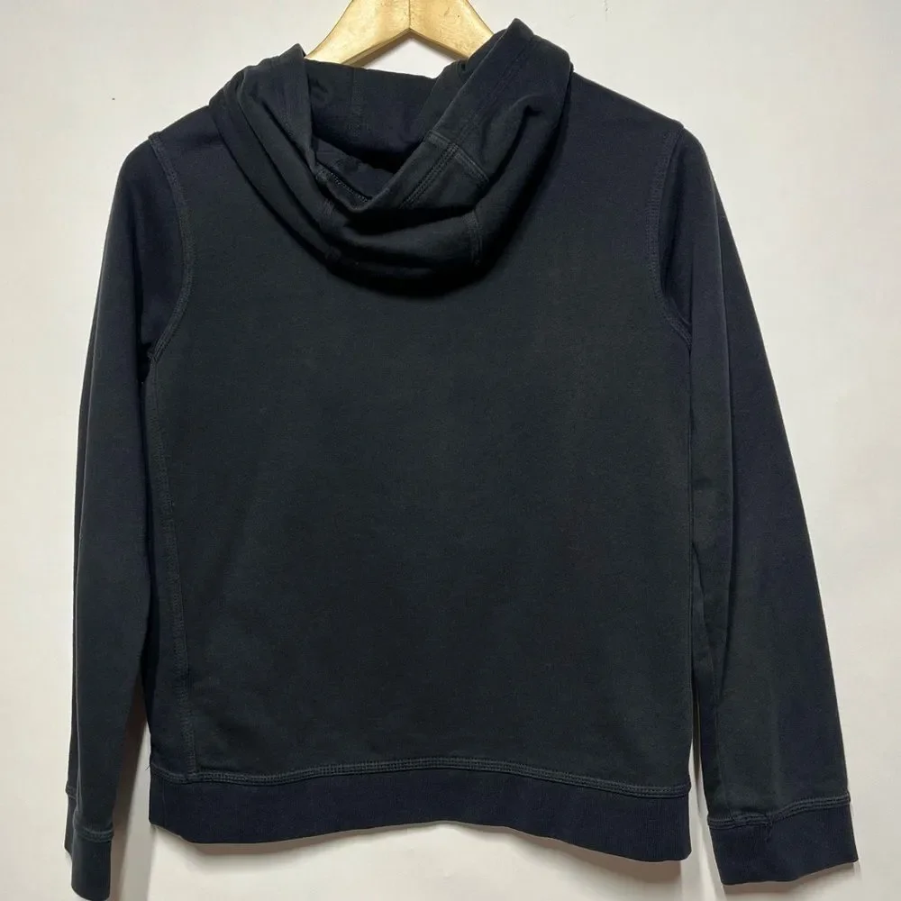 Nike Big Kids Swoosh Black Hoodie L